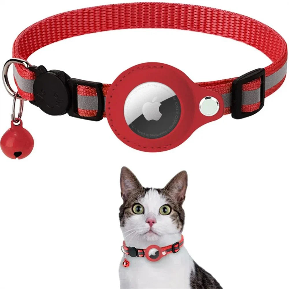 Revolutionary CAT GPS Tracking Collar - Quick-Release Fastener & Reflective Design for Enhanced Nighttime Safety!