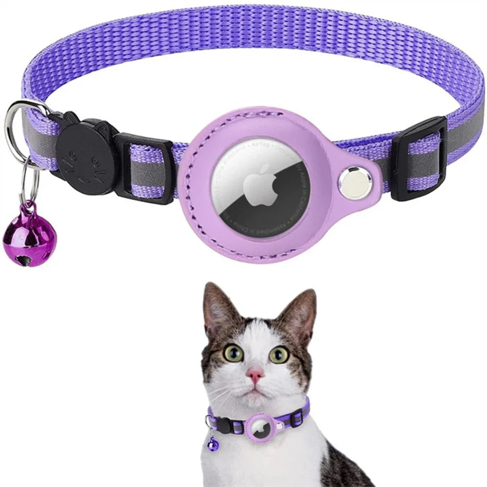 Revolutionary CAT GPS Tracking Collar - Quick-Release Fastener & Reflective Design for Enhanced Nighttime Safety!