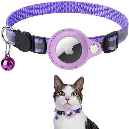 Revolutionary CAT GPS Tracking Collar - Quick-Release Fastener & Reflective Design for Enhanced Nighttime Safety!