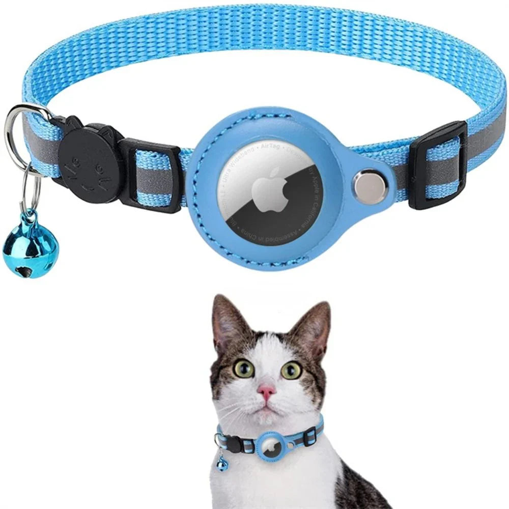 Revolutionary CAT GPS Tracking Collar - Quick-Release Fastener & Reflective Design for Enhanced Nighttime Safety!