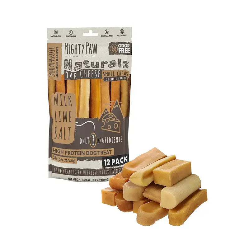 Mighty Paw All-Natural Yak Cheese Dog Chews