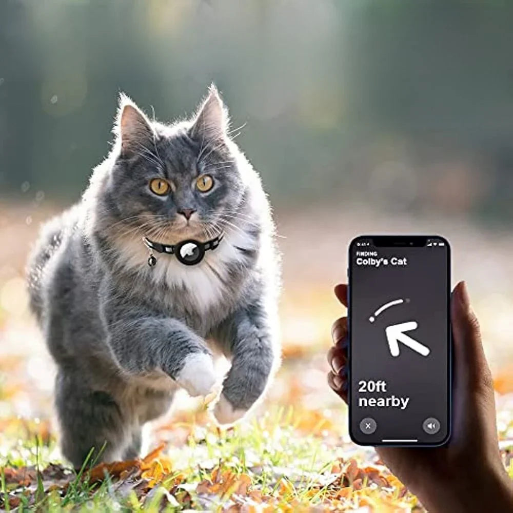 Revolutionary CAT GPS Tracking Collar - Quick-Release Fastener & Reflective Design for Enhanced Nighttime Safety!