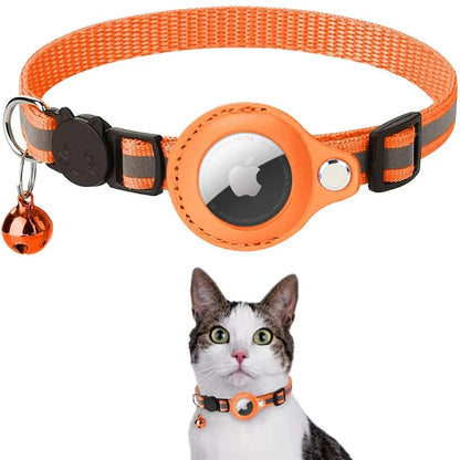 Revolutionary CAT GPS Tracking Collar - Quick-Release Fastener & Reflective Design for Enhanced Nighttime Safety!