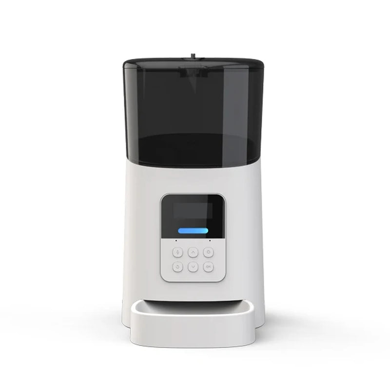 Smart WiFi Automatic Pet Feeder - 6L Large Capacity Food Dispenser for Cats & Dogs with APP Timer