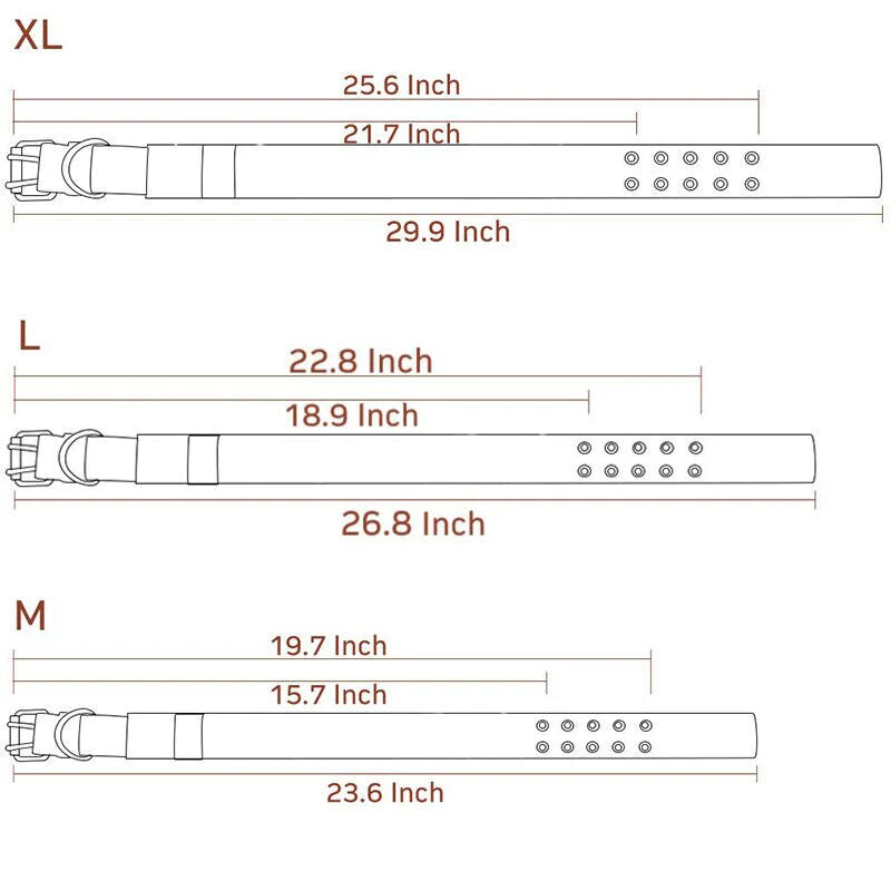 Heavy Duty 2" Wide Tactical Nylon Dog Collar for Large Breeds - K9 Military Style with Metal Buckle