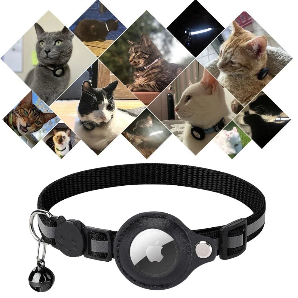 Revolutionary CAT GPS Tracking Collar - Quick-Release Fastener & Reflective Design for Enhanced Nighttime Safety!