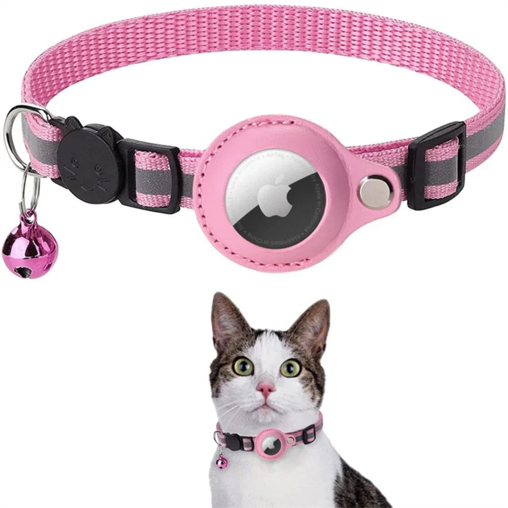 Revolutionary CAT GPS Tracking Collar - Quick-Release Fastener & Reflective Design for Enhanced Nighttime Safety!